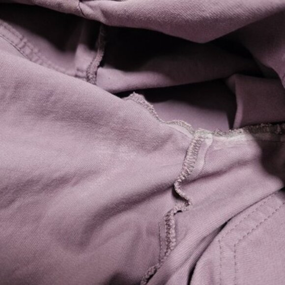 Sezane Paris Roby Women Jumpsuit Size 34 Grape Distressed - Picture 15 of 15